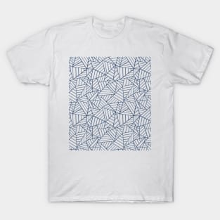 Abstract Lines New Navy Blue 2 T-Shirt